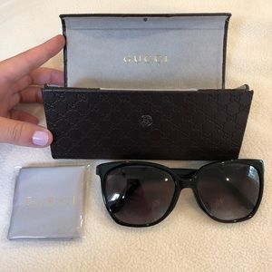 Gucci 3502 / S Sunglasses 0707N6 Black